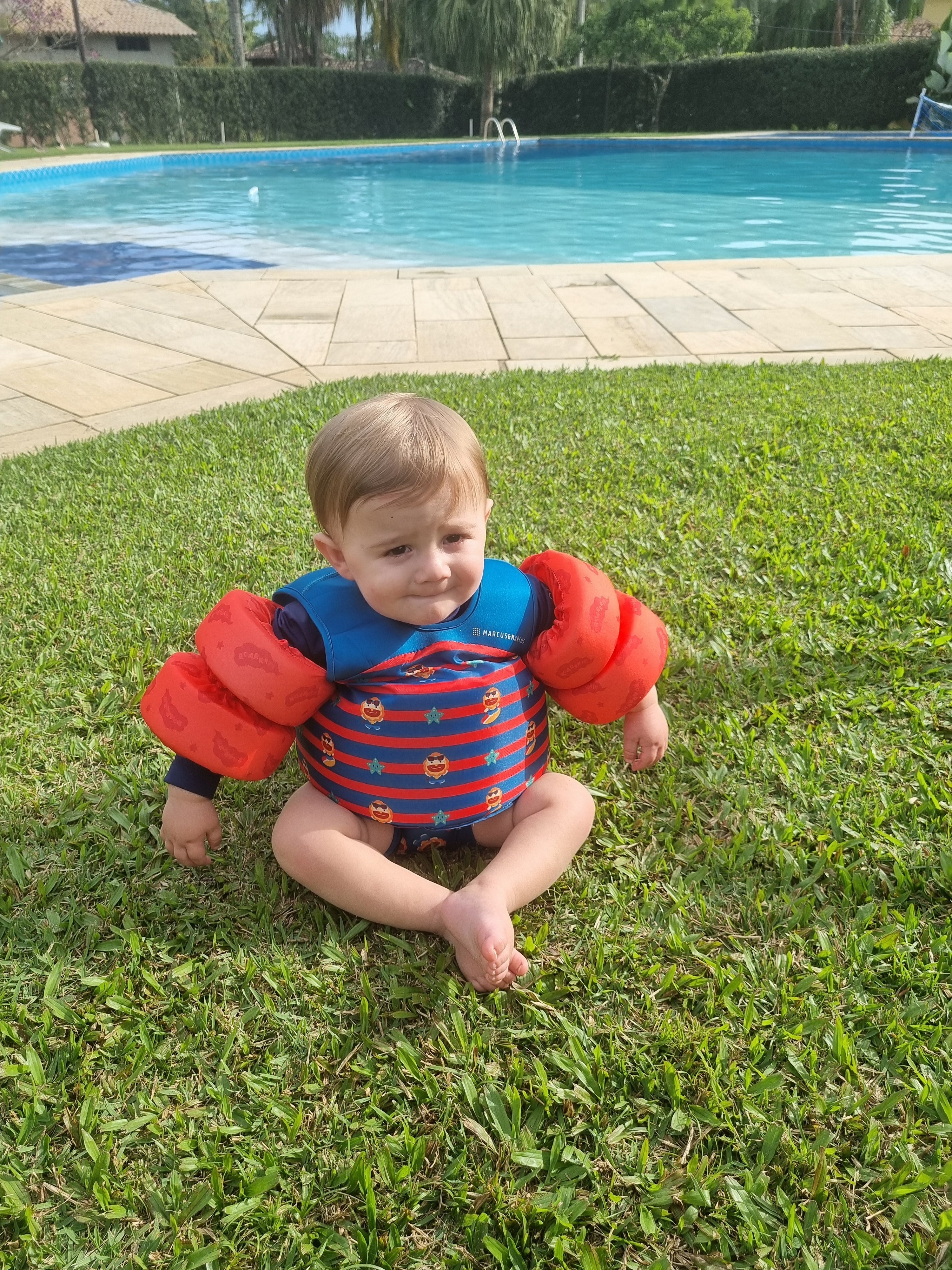 Boia de Braço Infantil com Colete
