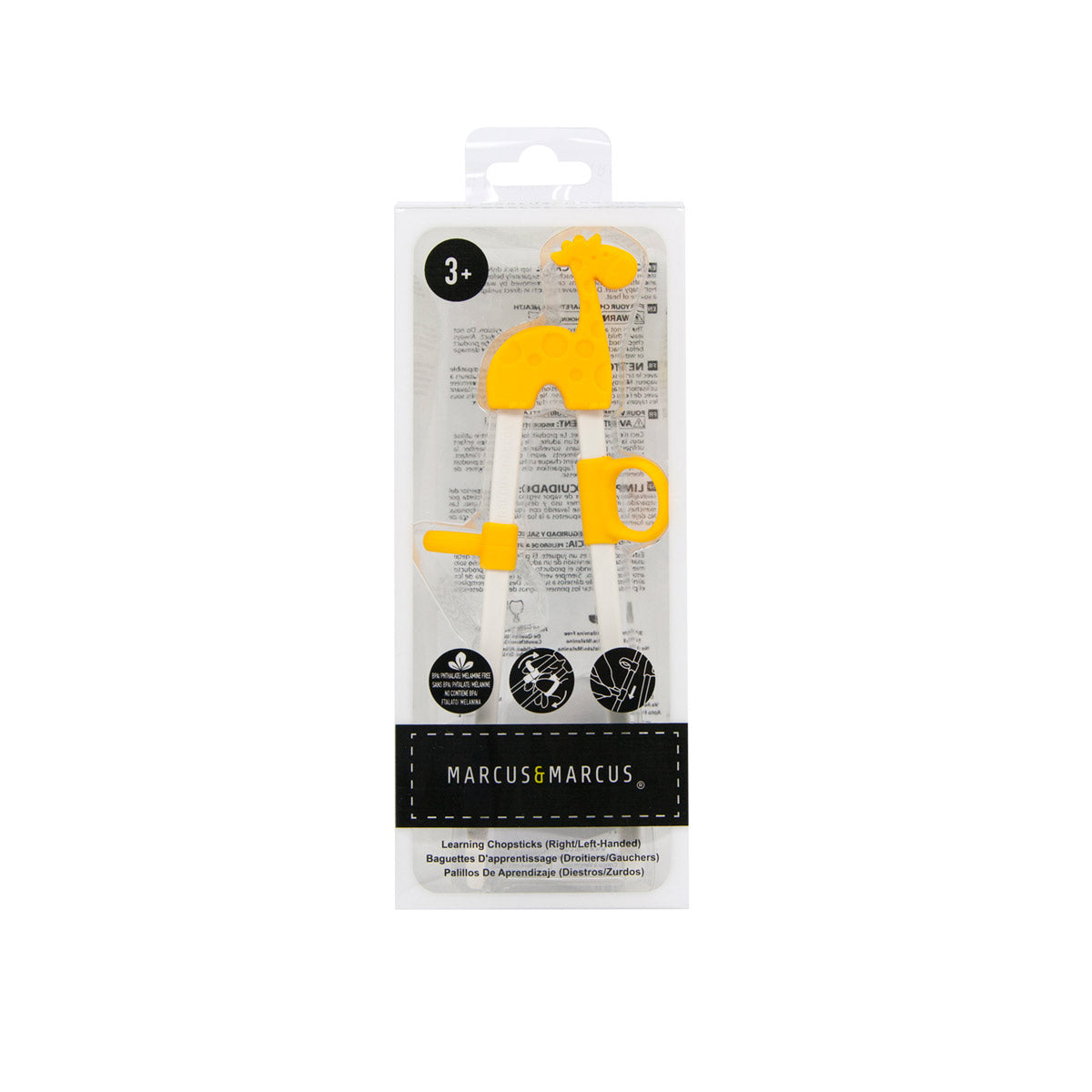 Hashi para Treinamento com Argolas Ajustáveis Girafa Lola - Amarelo
