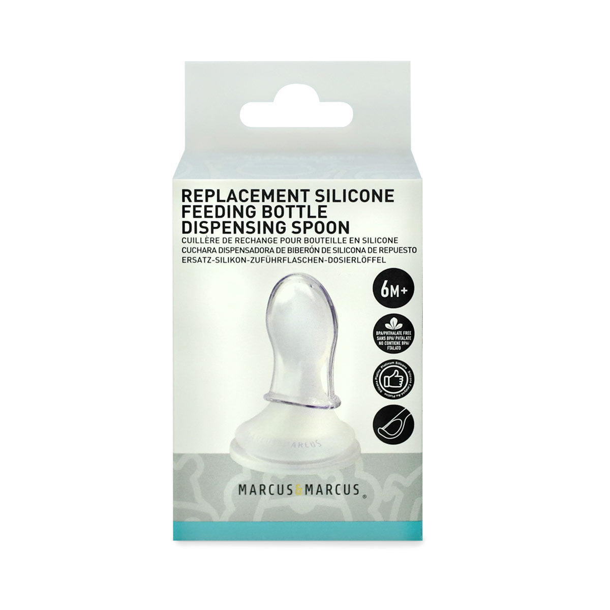 Bico de Colher Dosadora em Silicone - Marcus & Marcus
