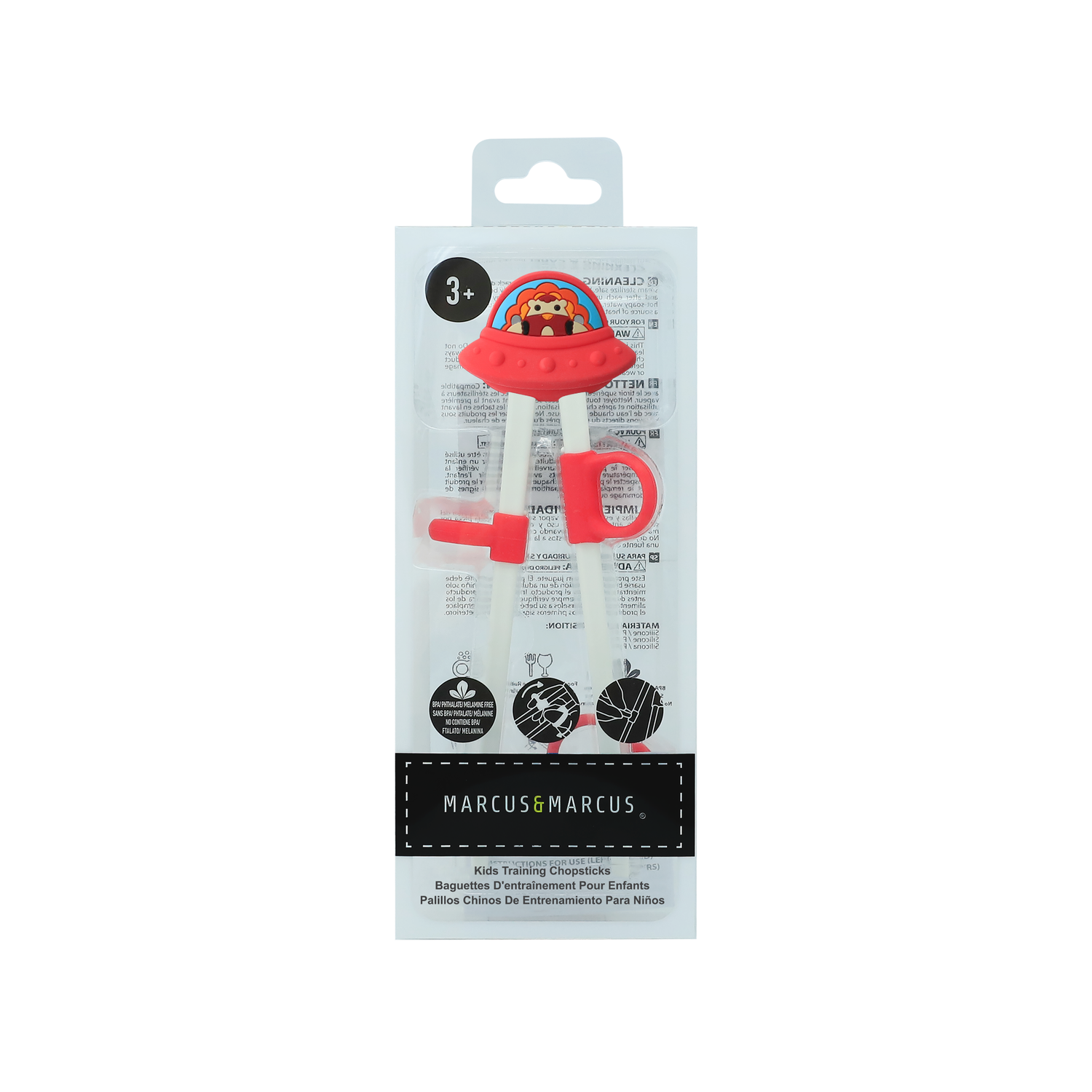 Hashi para Treinamento Kids Leão Marcus - Vermelho