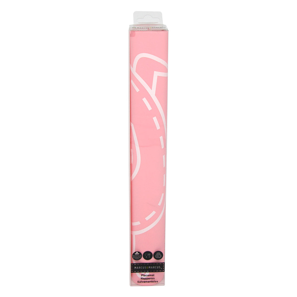 Jogo Americano em Silicone Porquinha Pokey - Rosa