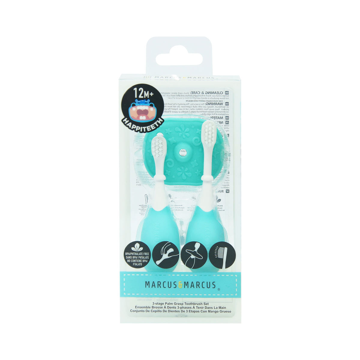 Conjunto de Escova Dental 3 Estágios - Verde