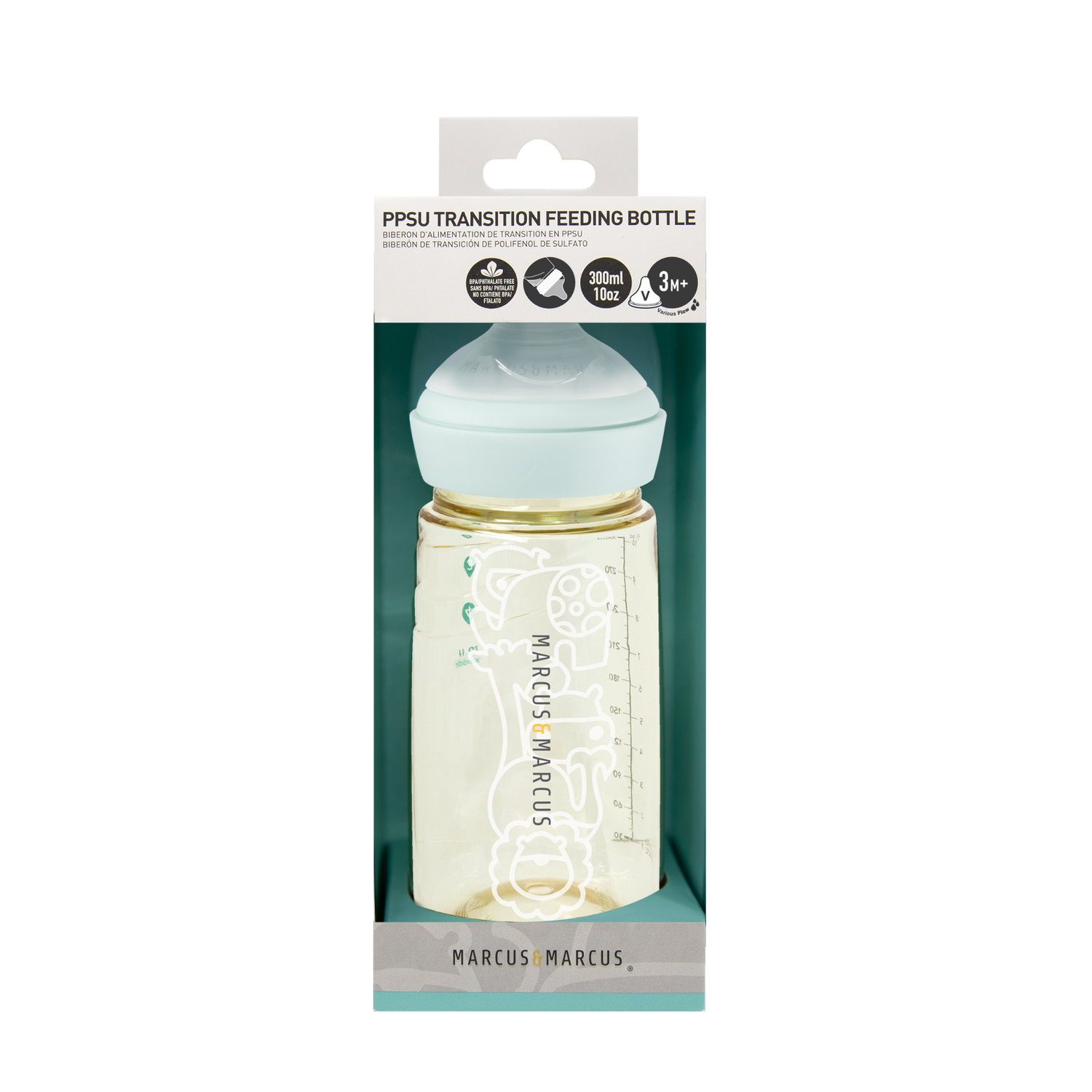 Mamadeira em PPSU 300 ml Verde