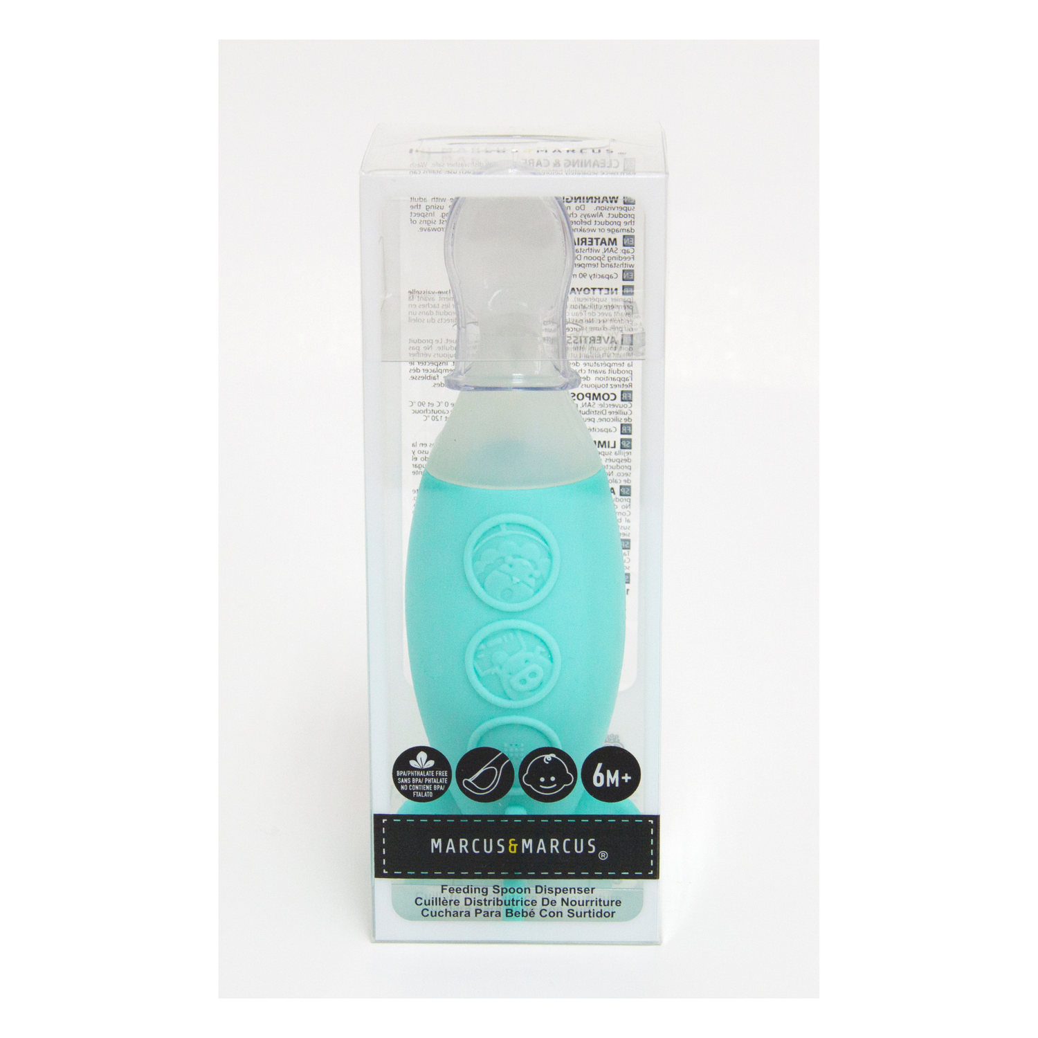 Colher Dosadora em Silicone para Alimento - Verde