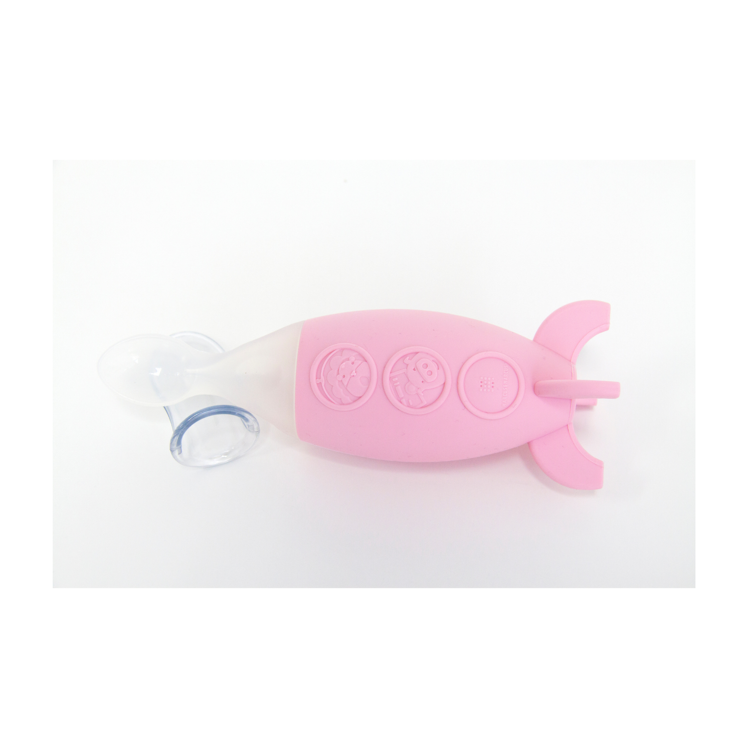 Colher Dosadora em Silicone para Alimento - Rosa