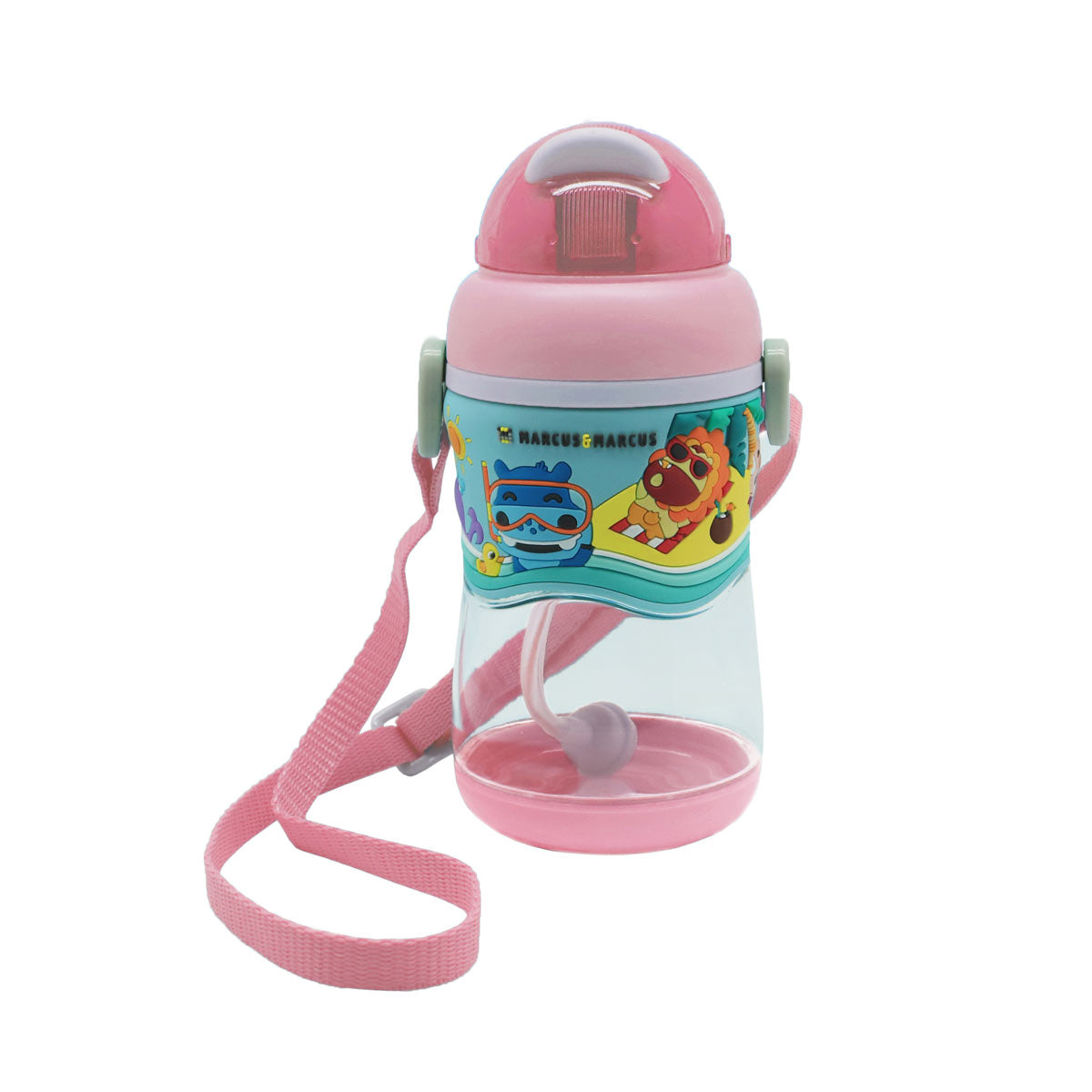 Copo Antivazamento 420 ml 2 Estágios em Tritan - Rosa