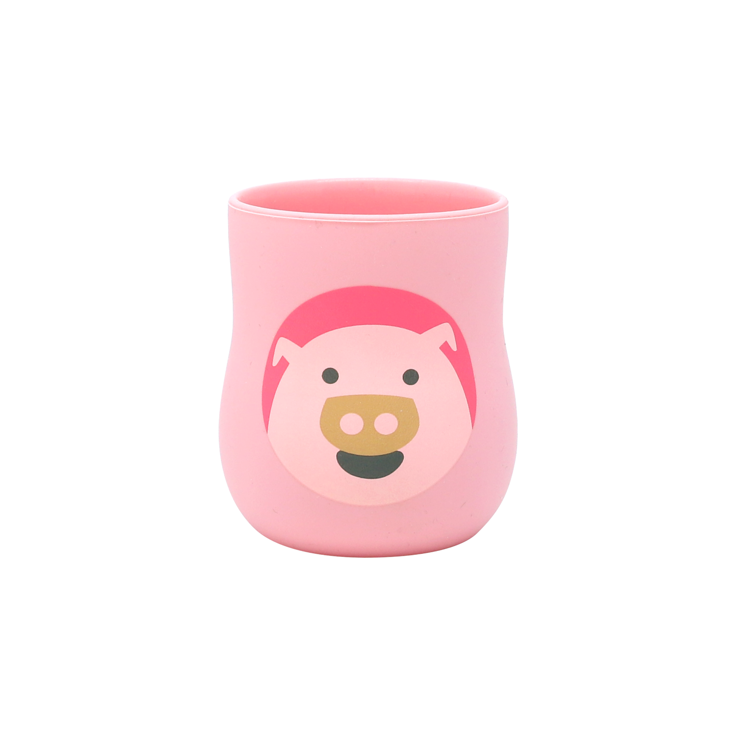 Copo Anatômico em Silicone 120 ml Porquinha Pokey - Rosa