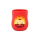 Copo Anatômico em Silicone 120 ml Leão Marcus - Vermelho
