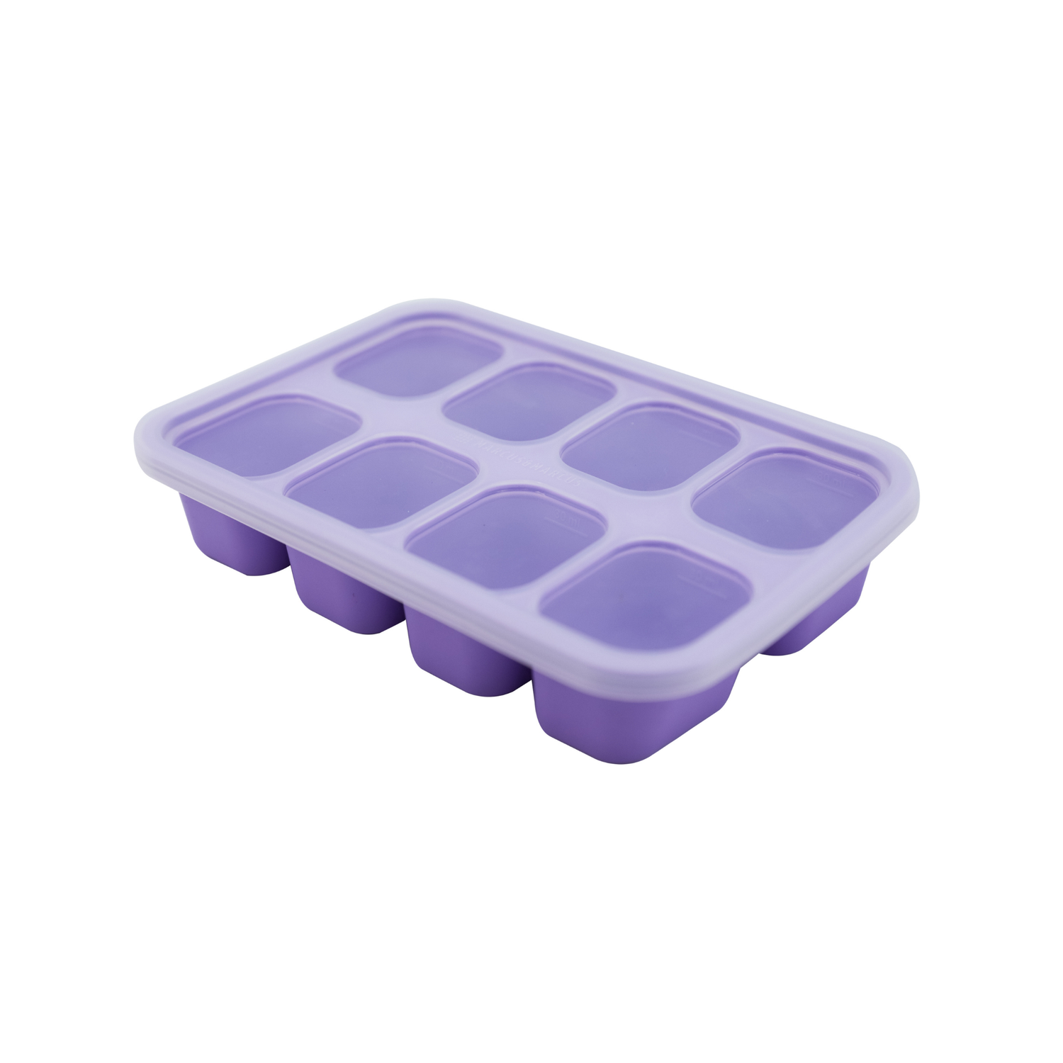 Forma para Congelar com 8 Cubos 30 ml Baleia Willo - Lilás