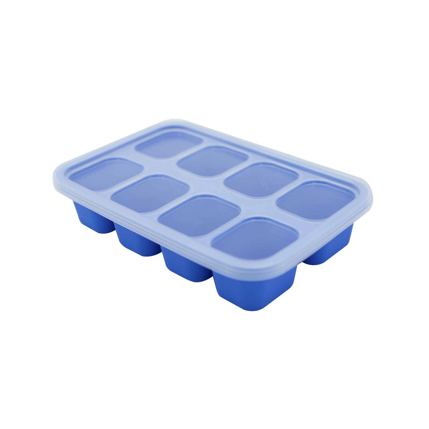 Forma para Congelar com 8 Cubos 30 ml Hipopótamo Lucas - Azul