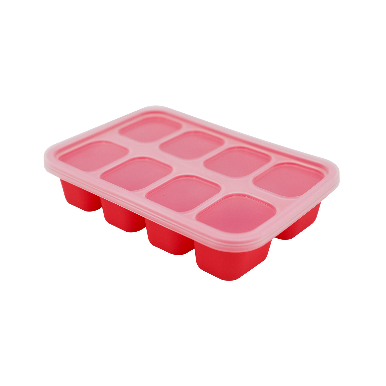 Forma para Congelar com 8 Cubos 30 ml Leão Marcus - Vermelho