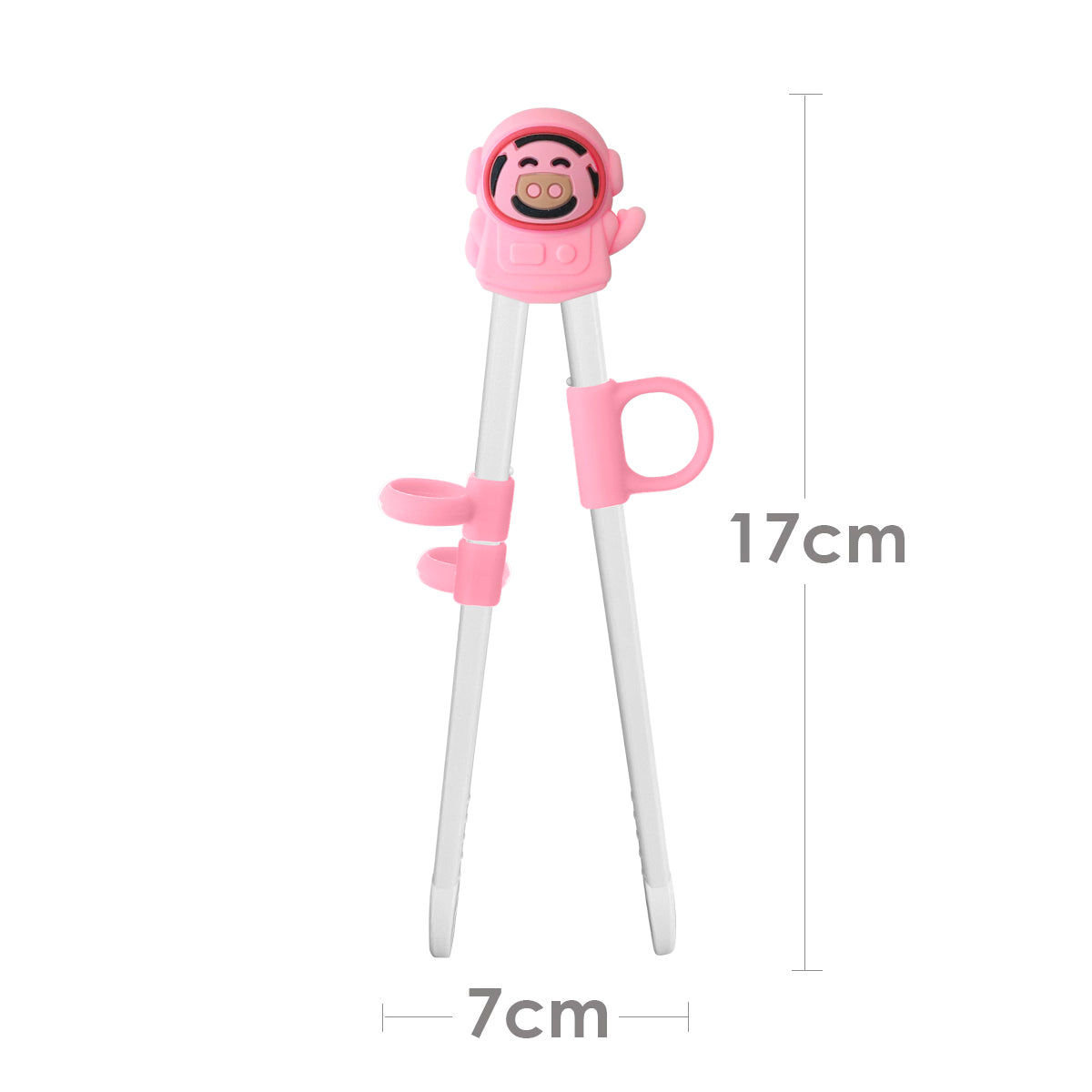 Hashi para Treinamento Kids Porquinha Pokey - Rosa