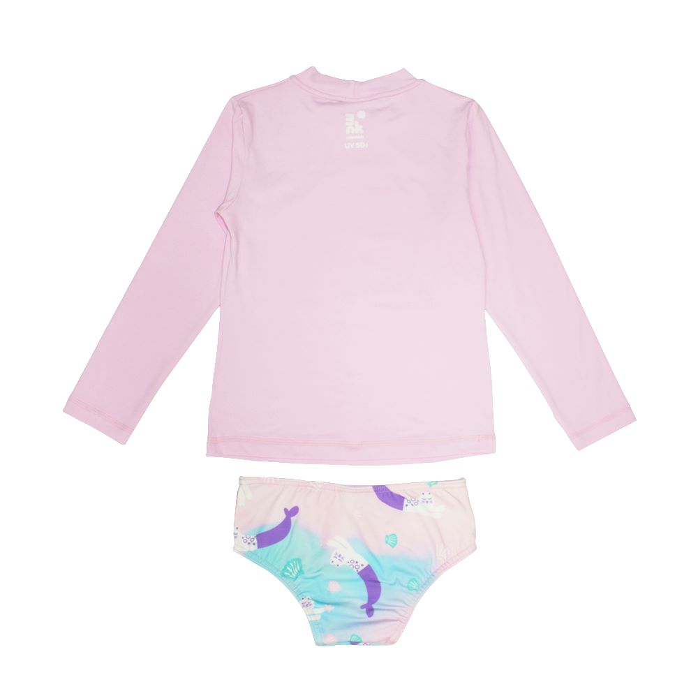 Conjunto Camiseta e Calcinha Gatinha Sereia