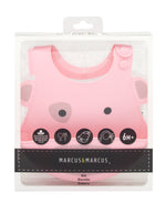 Babador Em Silicone Porquinha Pokey - Rosa