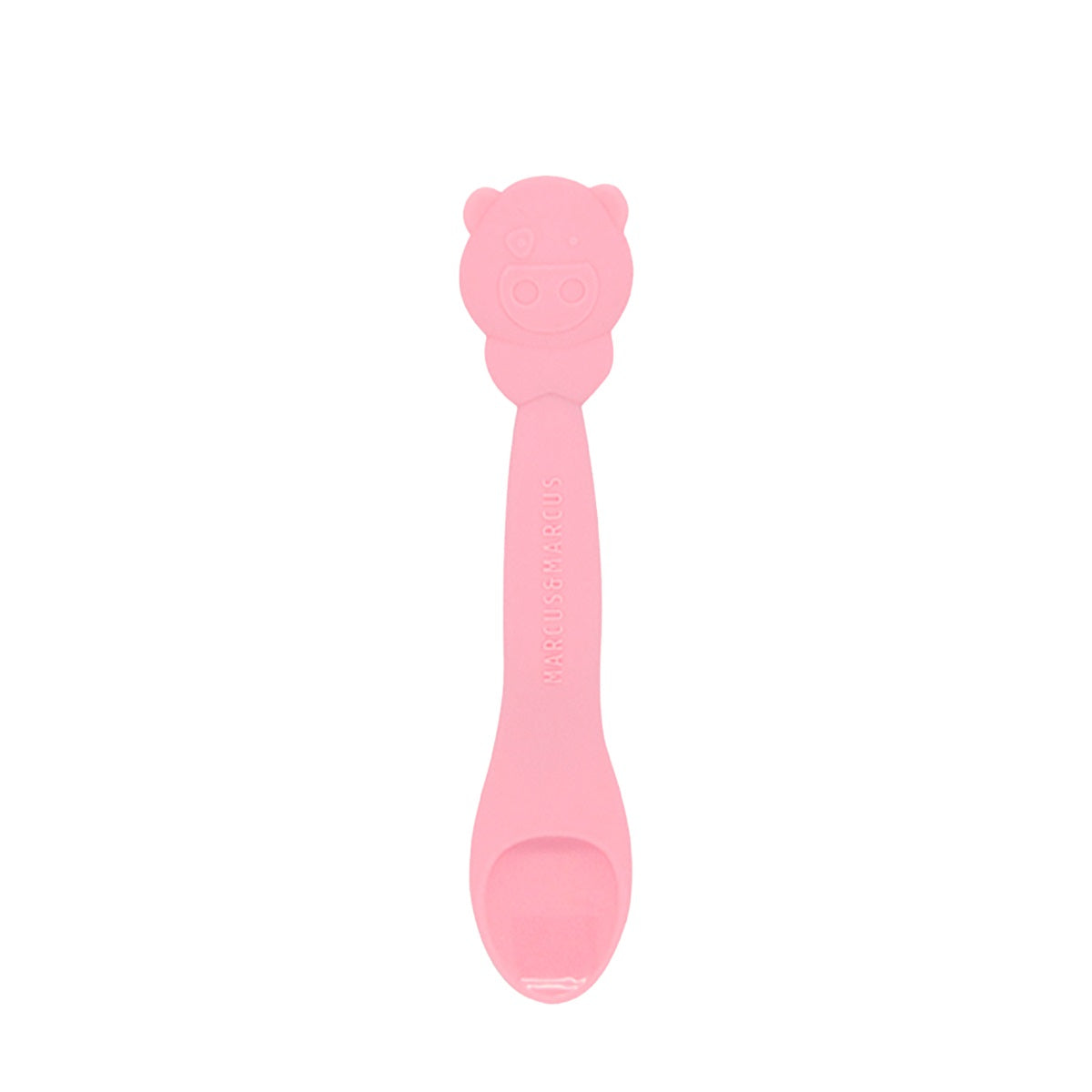 Colher Em Silicone Para Papinha Porquinha Pokey - Rosa