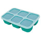 Forma Para Congelar Alimento 6 Cubos 60 Ml Elefante Ollie - Verde