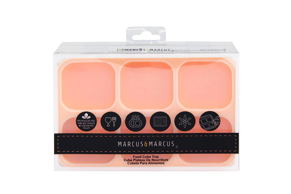 Forma Para Congelar Alimento 6 Cubos 60 Ml Girafa Lola - Amarelo