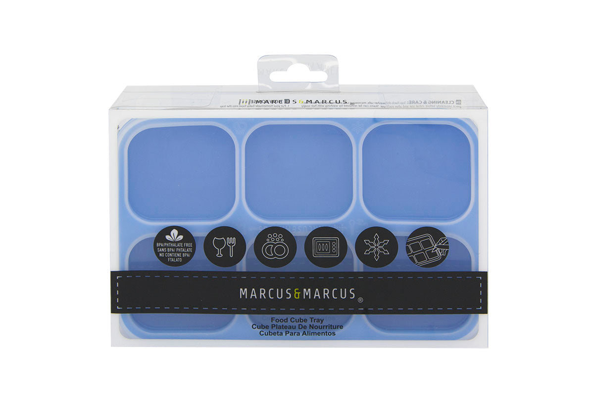 Forma Para Congelar Alimento 6 Cubos 60 Ml Hipopótamo Lucas - Azul