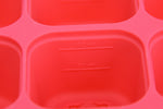 Forma Para Congelar Alimento 6 Cubos 60 Ml Leão Marcus - Vermelho