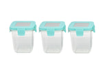 Kit Com 3 Potes Em Tritan 240Ml Verde