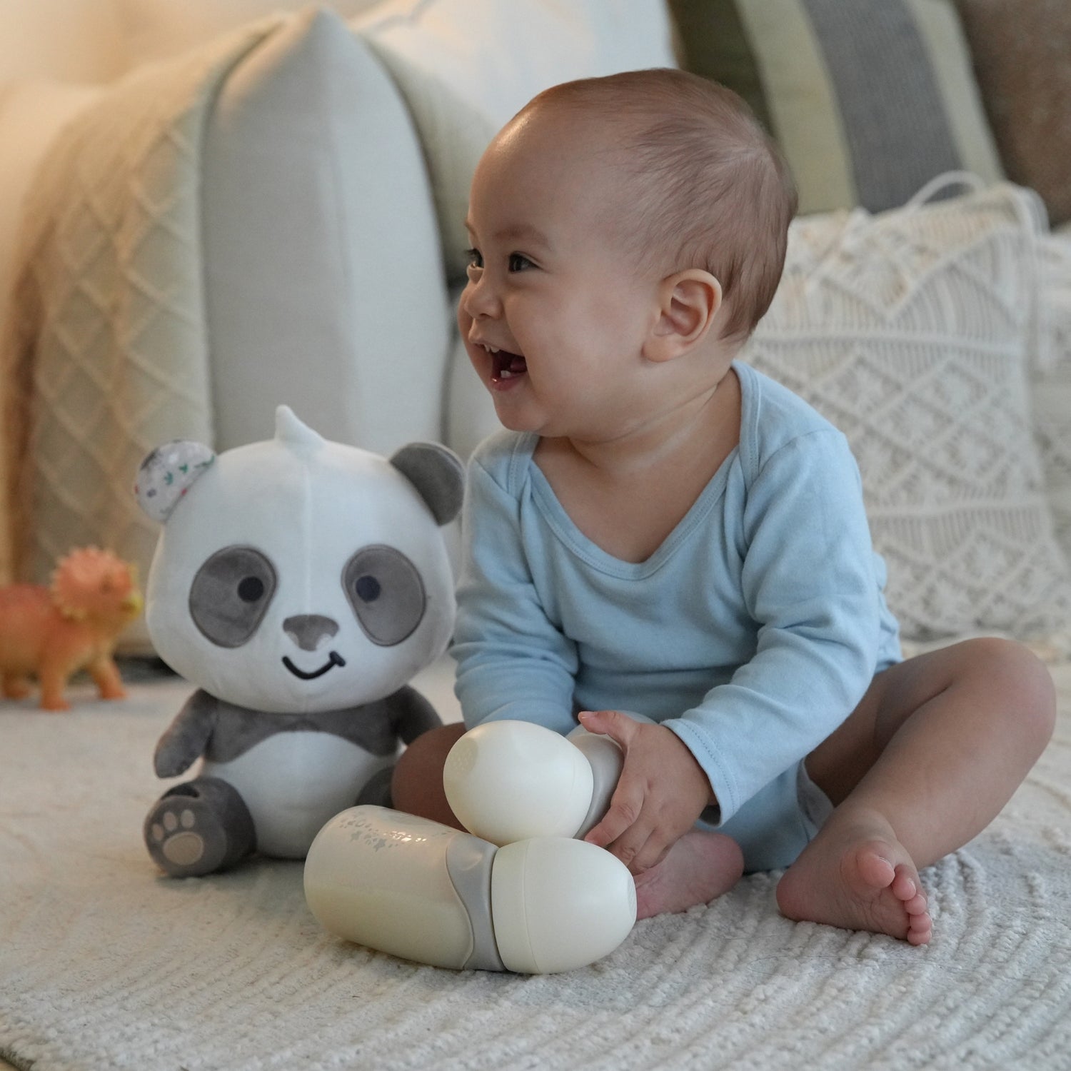 Pelúcia Panda Pebble - Cinza