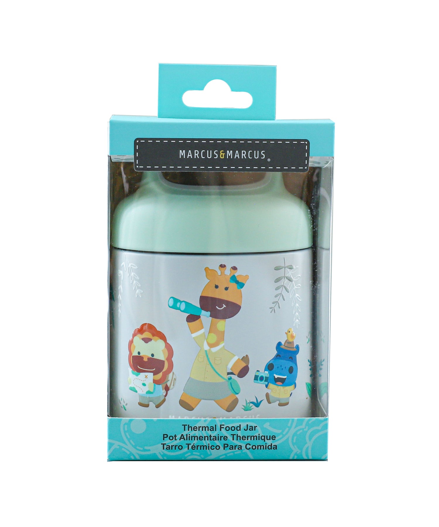 Pote Térmico Com Alça 300Ml Jungle - Verde