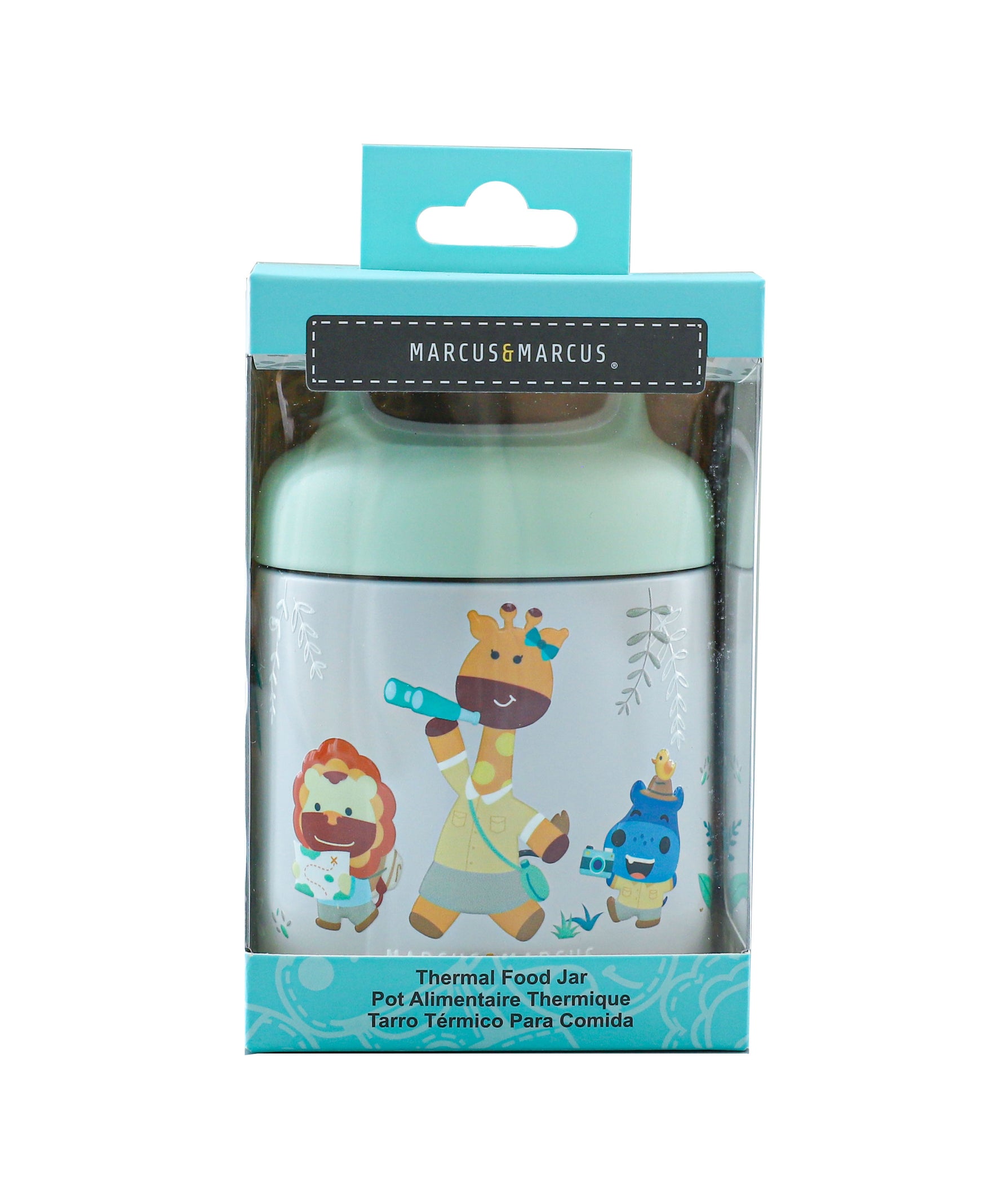 Pote Térmico Com Alça 300Ml Jungle - Verde