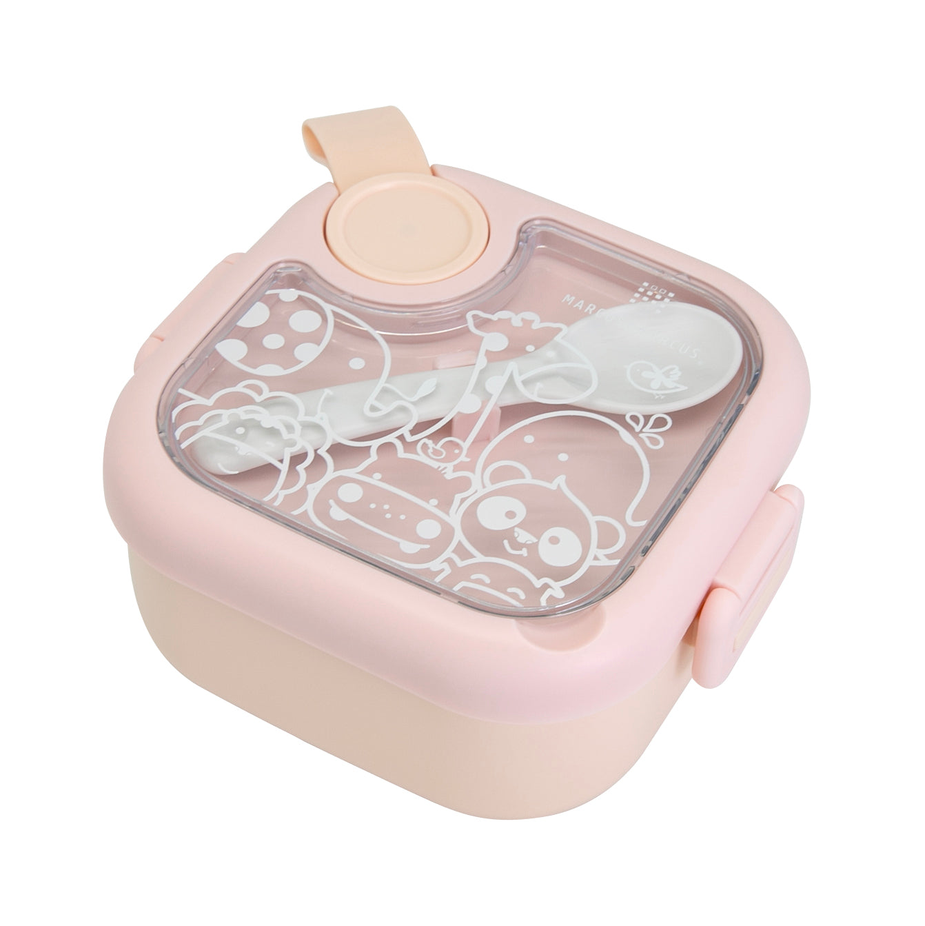 Kit Viagem 2 Tigelas. Colher E Tesoura Alimentar Rosa