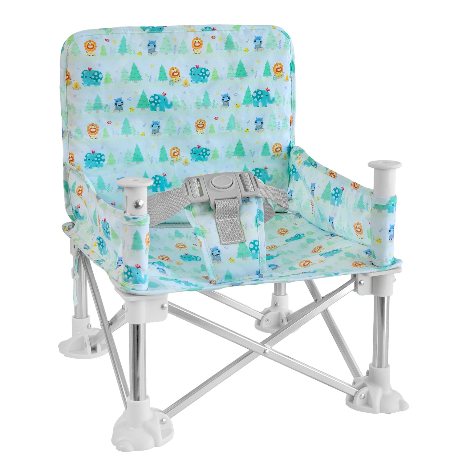 Cadeira Baby Outdoor Dobrável Camping - Azul
