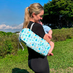 Cadeira Baby Outdoor Dobrável Camping - Azul