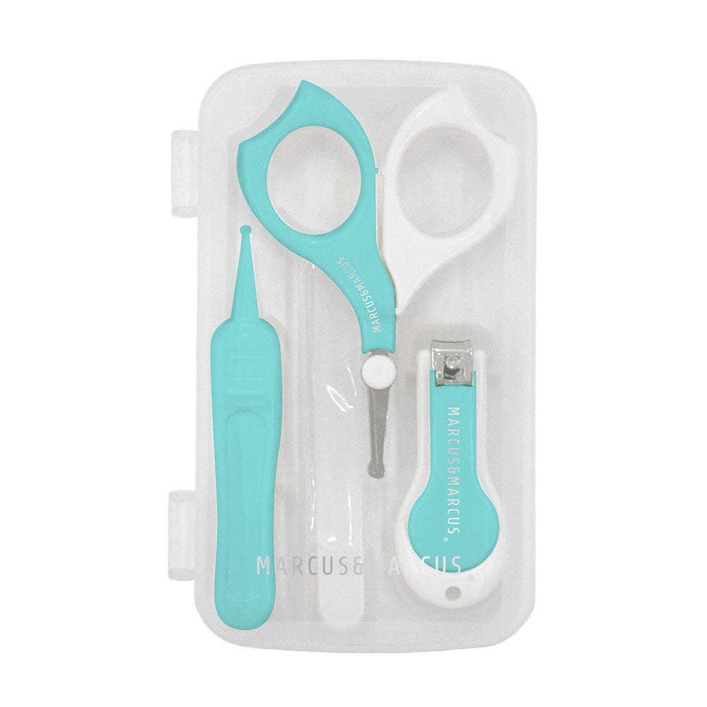 Kit Higiene E Manicure Do Bebê Verde