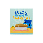 Livro - Lucas The Hippo And Banana Cake Hipopótamo Lucas - Azul