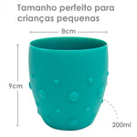 Copo Treinamento 200Ml Elefante Ollie - Verde