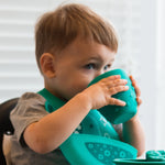Copo Treinamento 200Ml Elefante Ollie - Verde