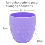 Copo Treinamento 200Ml Baleia Willo - Lilás