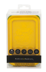 Porta Sanduíche Dobrável E Com Tampa Em Silicone Girafa Lola - Amarelo