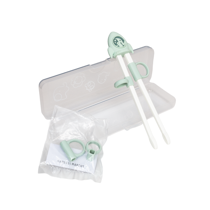 Hashi para Treinamento Kids Elefante Ollie com Case - Verde Menta