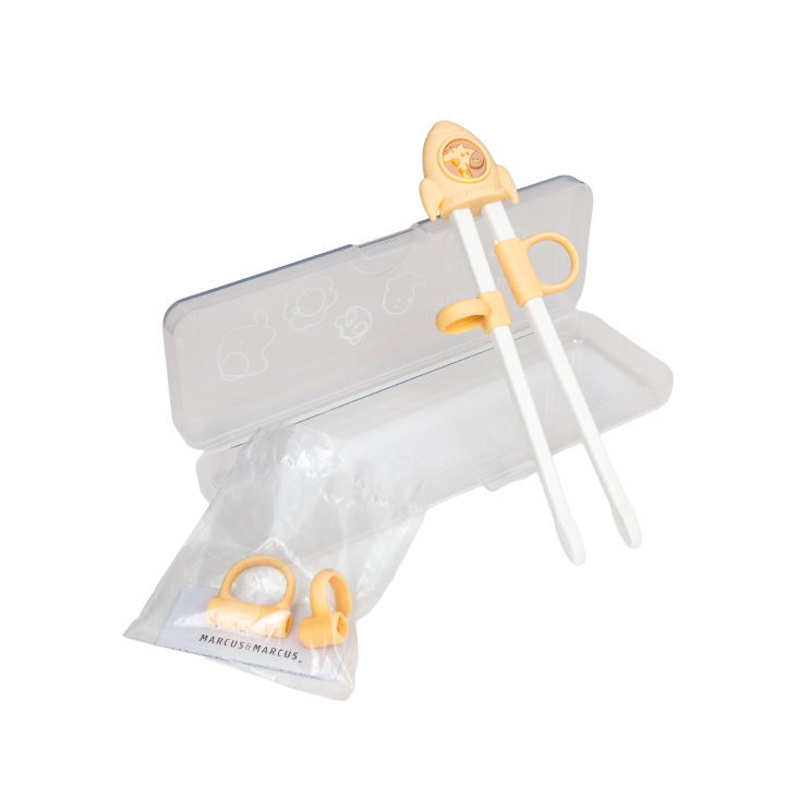 Hashi para Treinamento Kids Girafa Lola com Case - Amarelo Manteiga