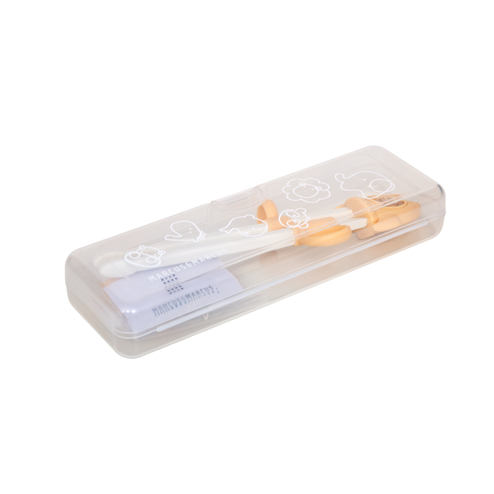 Hashi para Treinamento Kids Girafa Lola com Case - Amarelo Manteiga