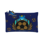 Estojo Multiúso Em Silicone Futebol - Azul
