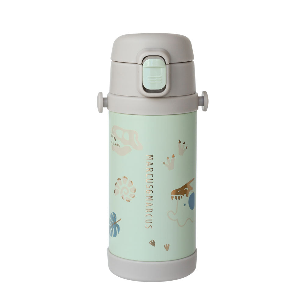 Garrafa Térmica 2 Em 1 350Ml Dinossauro - Verde