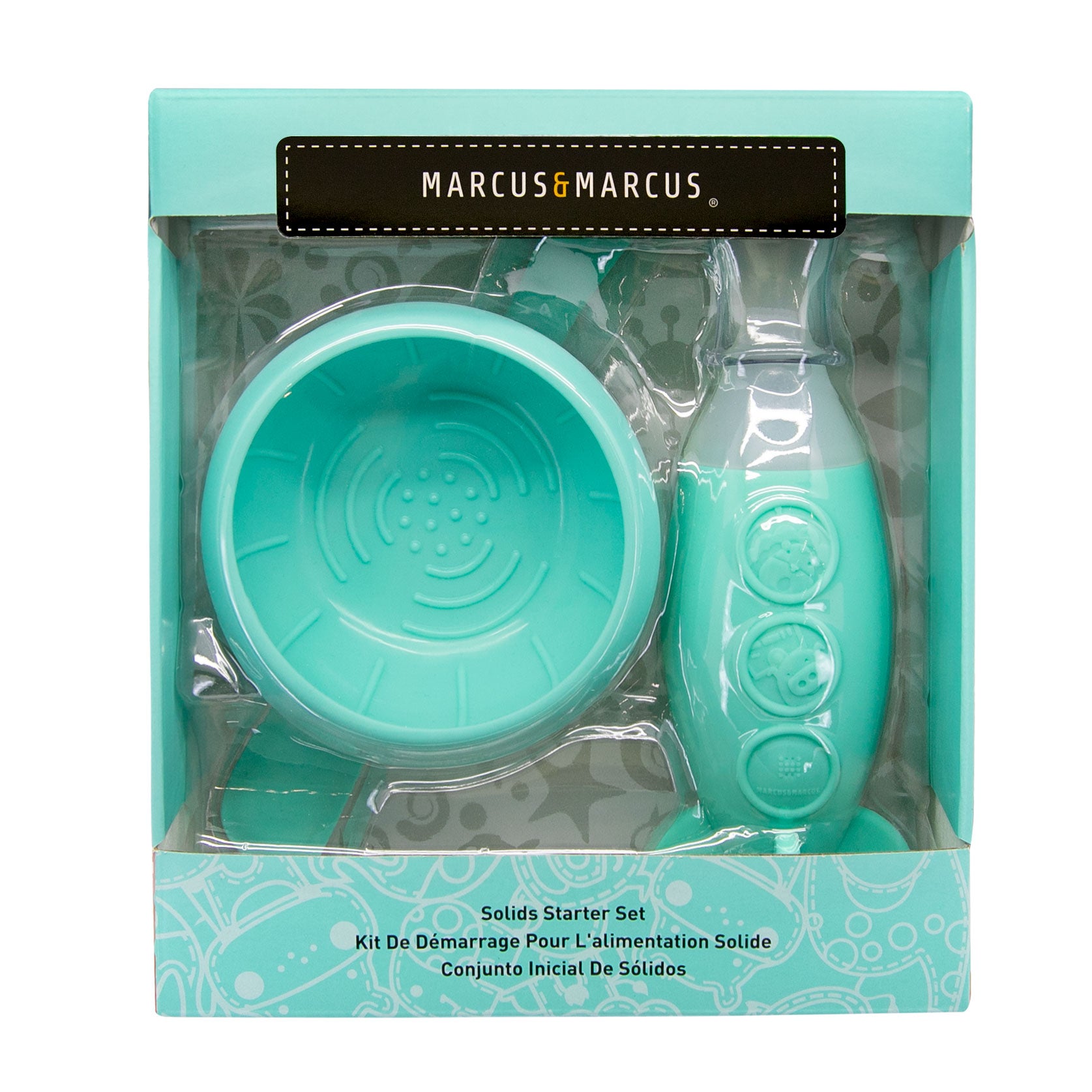 Kit Introdução Alimentar E Colher Dosadora Azul