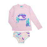 CONJUNTO CAMISETA E CALCINHA GATINHA SEREIA