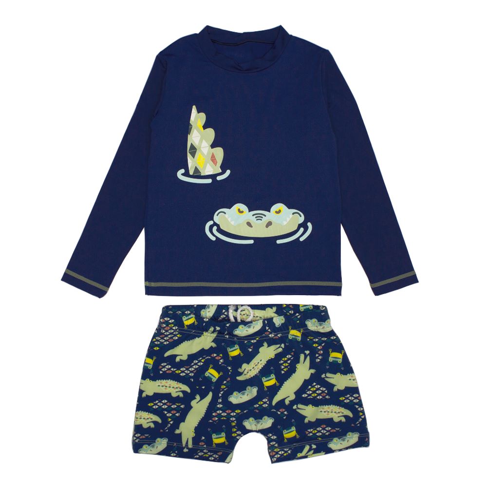 Conjunto Camiseta E Sunga Répteis Da Da Selva