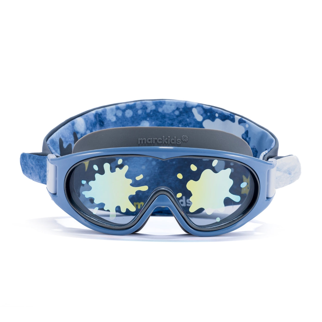 Óculos De Natação Com Bandana Octopus - Azul Único