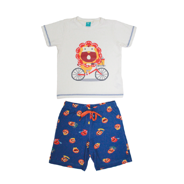 Pijama Curto Masculino Leão Marcus