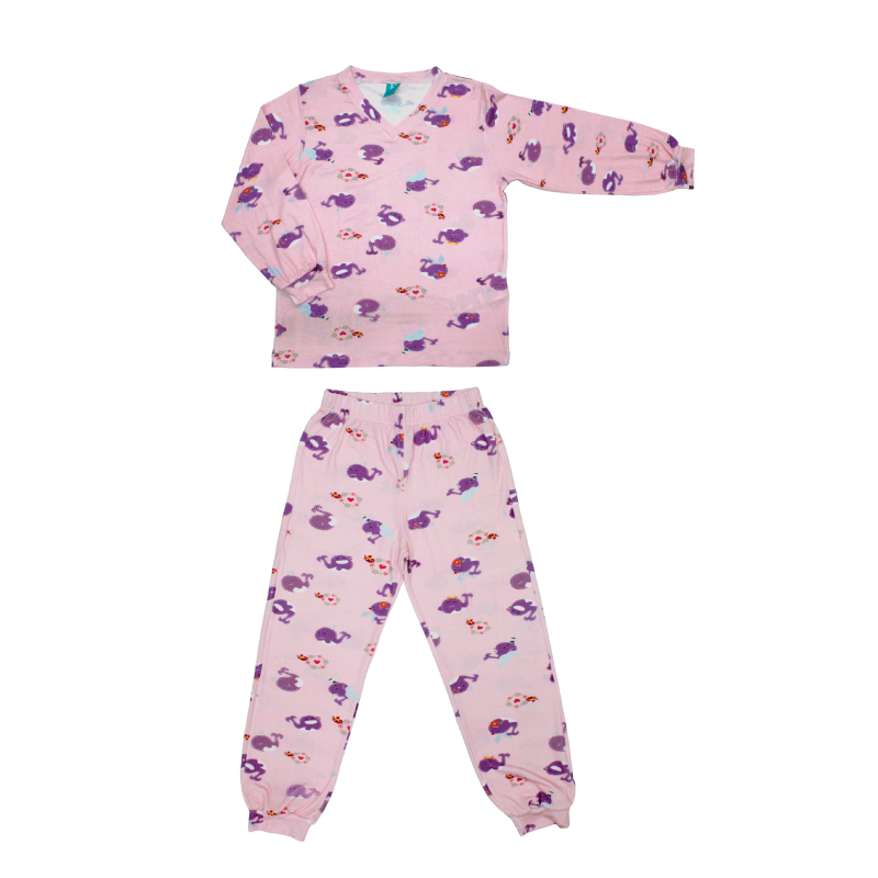 PIJAMA LONGO FEMININO BALEIA WILLO