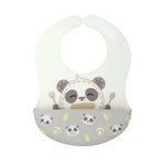 Babador Cobertura Total Xl Panda Pebble - Cinza