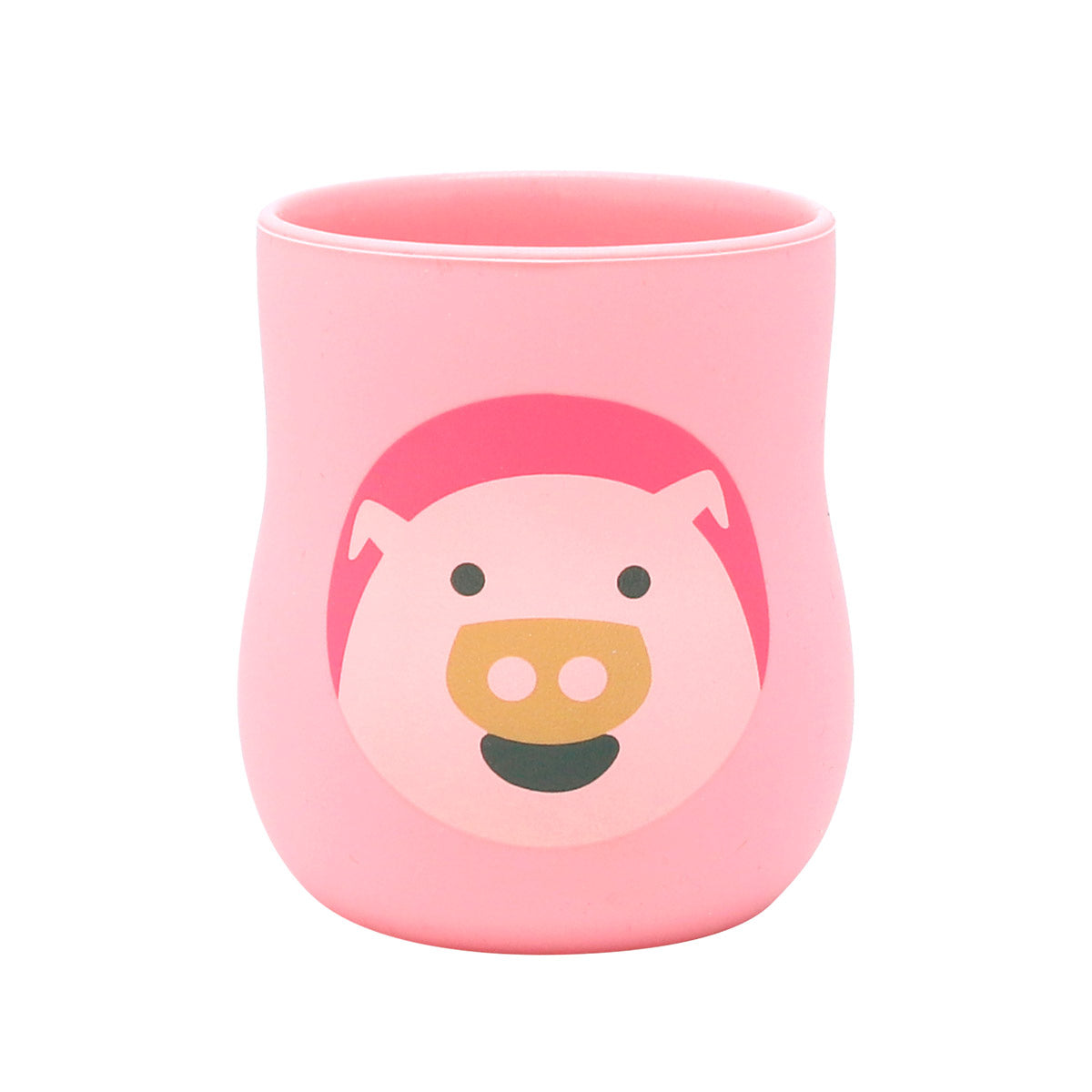 COPO ANATÔMICO EM SILICONE 120ML PORQUINHA POKEY - ROSA