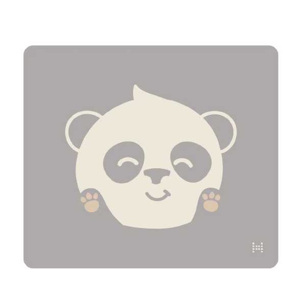 Jogo Americano Em Silicone Panda Pebble - Cinza Pastel